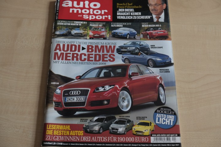 Deckblatt Auto Motor und Sport (24/2005)
